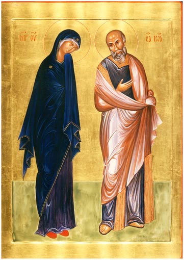 Vierge du Refuge avec Jean l'vangliste