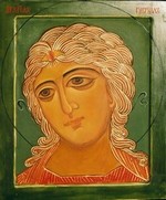 Archange Gabriel aux cheveux d'or