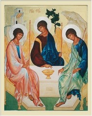 Icone offerte à l'abbaye de la Trinité, Vendôme